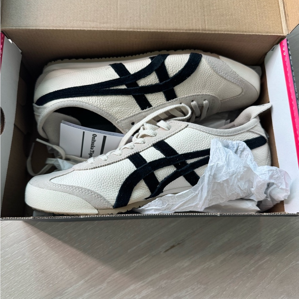 Onitsuka Tiger by Asics Men's Size 8.5 Birch Black / Cream (New/Unworn)
